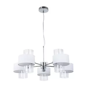 Подвесная люстра Arte Lamp FANTASIA A4076LM-5CC Подвесная люстра Arte Lamp FANTASIA A4076LM-5CC