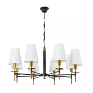 Подвесная люстра Arte Lamp RICCARDO A4075LM-8BK Подвесная люстра Arte Lamp RICCARDO A4075LM-8BK