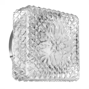 Потолочный светильник Arte Lamp CRYSTAL A3405PL-1SS Потолочный светильник Arte Lamp CRYSTAL A3405PL-1SS