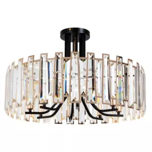 Потолочная люстра Arte Lamp AMBER A1028PL-8BK Потолочная люстра Arte Lamp AMBER A1028PL-8BK