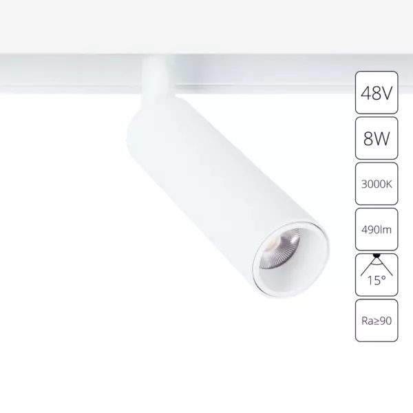 Магнитный трековый светильник Arte Lamp LINEA A4640PL-1WH Магнитный трековый светильник Arte Lamp LINEA A4640PL-1WH