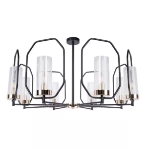 Потолочная люстра Arte Lamp CELAENO A7004PL-8BK Потолочная люстра Arte Lamp CELAENO A7004PL-8BK