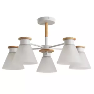 Потолочная люстра Arte Lamp TYLER A1031PL-5WH Потолочная люстра Arte Lamp TYLER A1031PL-5WH