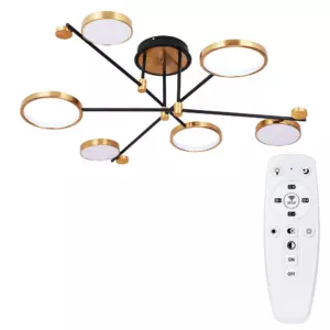 Потолочная люстра Arte Lamp HOLLY A1364PL-6PB Потолочная люстра Arte Lamp HOLLY A1364PL-6PB