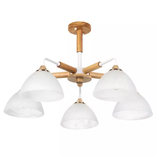 Потолочная люстра Arte Lamp MATTHEW A5032PL-5BR Потолочная люстра Arte Lamp MATTHEW A5032PL-5BR