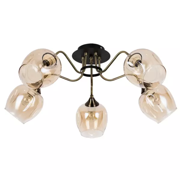 Потолочная люстра Arte Lamp MONICA A3831PL-5AB Потолочная люстра Arte Lamp MONICA A3831PL-5AB