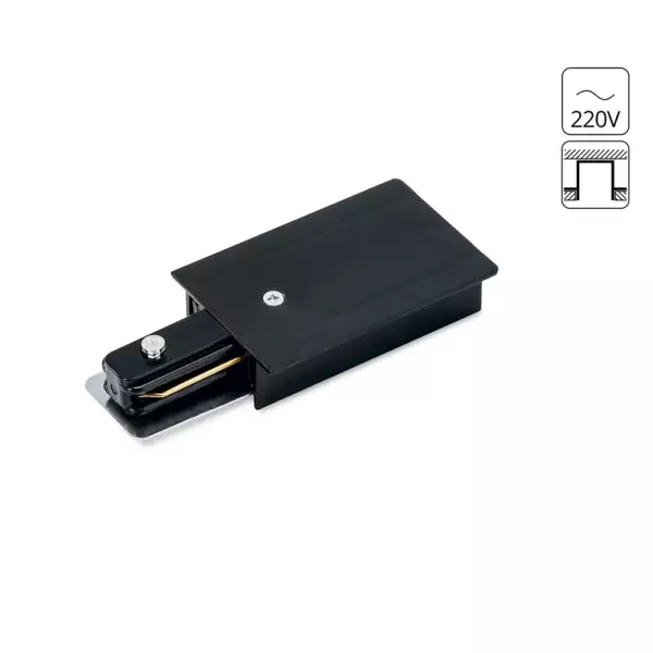 Коннектор Arte Lamp TRACK ACCESSORIES A160106 Коннектор Arte Lamp TRACK ACCESSORIES A160106