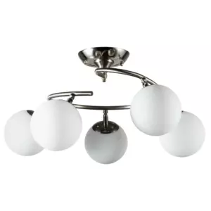 Потолочная люстра Arte Lamp BROOKE A2717PL-5SS Потолочная люстра Arte Lamp BROOKE A2717PL-5SS