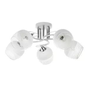Потолочная люстра Arte Lamp ATRIA A4121PL-5WH Потолочная люстра Arte Lamp ATRIA A4121PL-5WH