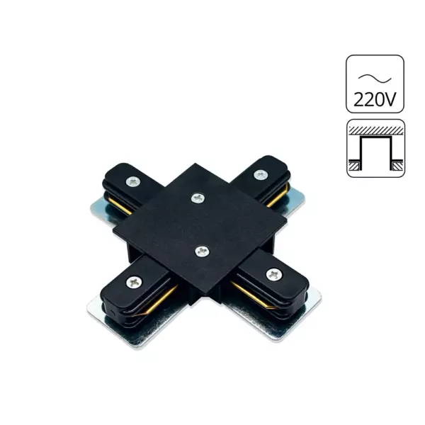Коннектор Arte Lamp TRACK ACCESSORIES A110106 Коннектор Arte Lamp TRACK ACCESSORIES A110106