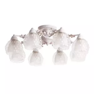 Потолочная люстра Arte Lamp MALINA A7695PL-8WG Потолочная люстра Arte Lamp MALINA A7695PL-8WG