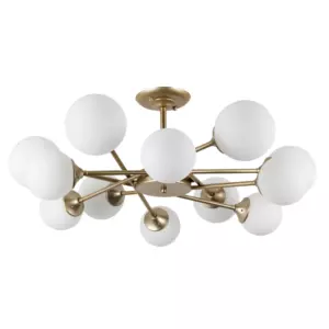 Потолочная люстра Arte Lamp MARCO A2703PL-12SG Потолочная люстра Arte Lamp MARCO A2703PL-12SG