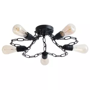 Потолочная люстра Arte Lamp RIVERRUN A9344PL-5BK Потолочная люстра Arte Lamp RIVERRUN A9344PL-5BK