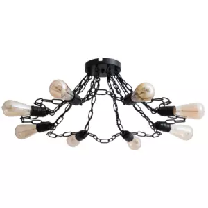 Потолочная люстра Arte Lamp RIVERRUN A9344PL-8BK Потолочная люстра Arte Lamp RIVERRUN A9344PL-8BK