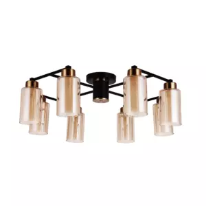 Потолочная люстра Arte Lamp LEO A7027PL-8BK Потолочная люстра Arte Lamp LEO A7027PL-8BK