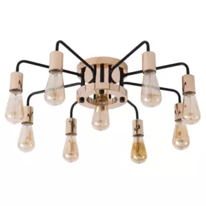 Потолочная люстра Arte Lamp GELO A6001PL-9BK Потолочная люстра Arte Lamp GELO A6001PL-9BK