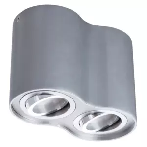 Точечный накладной светильник Arte Lamp FALCON A5644PL-2SI Точечный накладной светильник Arte Lamp FALCON A5644PL-2SI