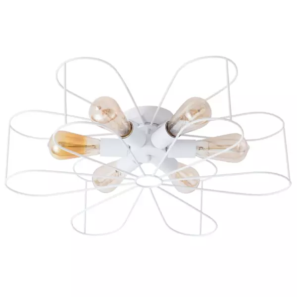 Потолочная люстра Arte Lamp CAMOMILLA A6049PL-6WH