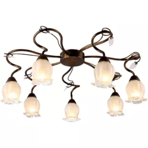 Потолочная люстра Arte Lamp GLAMORE A7449PL-7BR Потолочная люстра Arte Lamp GLAMORE A7449PL-7BR