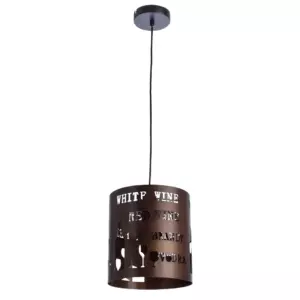 Подвесной светильник Arte Lamp CAFFETTERIA A1223SP-1BR Подвесной светильник Arte Lamp CAFFETTERIA A1223SP-1BR
