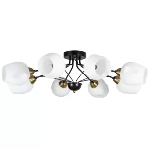 Потолочная люстра Arte Lamp BRIGHTON A2706PL-8CK Потолочная люстра Arte Lamp BRIGHTON A2706PL-8CK