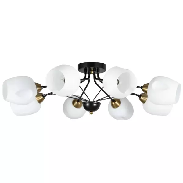 Потолочная люстра Arte Lamp BRIGHTON A2706PL-8CK Потолочная люстра Arte Lamp BRIGHTON A2706PL-8CK