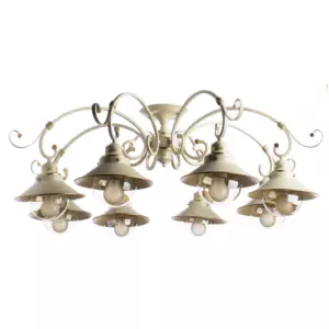 Потолочная люстра Arte Lamp GRAZIOSO A4577PL-8WG Потолочная люстра Arte Lamp GRAZIOSO A4577PL-8WG