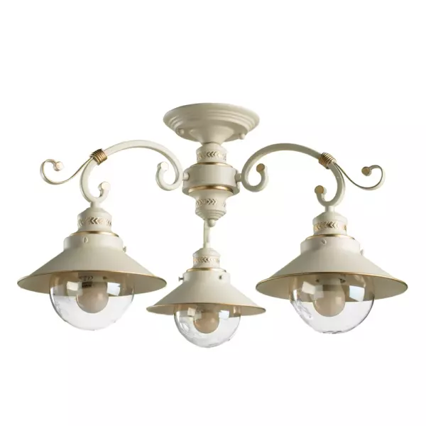 Потолочная люстра Arte Lamp GRAZIOSO A4577PL-3WG Потолочная люстра Arte Lamp GRAZIOSO A4577PL-3WG