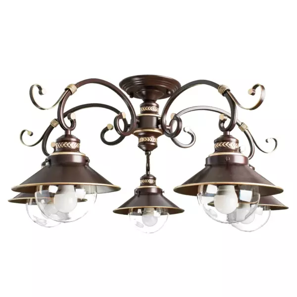 Потолочная люстра Arte Lamp GRAZIOSO A4577PL-5CK Потолочная люстра Arte Lamp GRAZIOSO A4577PL-5CK