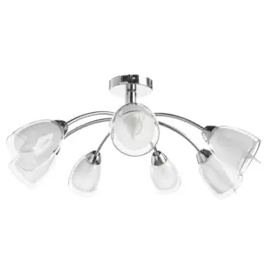 Потолочная люстра Arte Lamp CARMELA A7201PL-7CC Потолочная люстра Arte Lamp CARMELA A7201PL-7CC