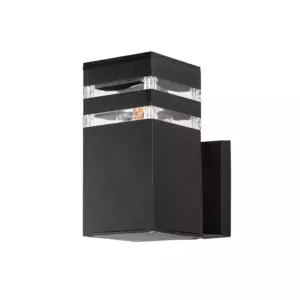 Уличный настенный светильник Arte Lamp HADAR A4421AL-1BK Уличный настенный светильник Arte Lamp HADAR A4421AL-1BK