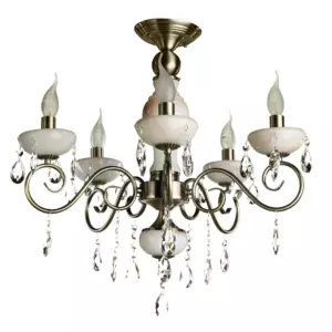 Потолочная люстра Arte Lamp ONYX RED A9591PL-5AB Потолочная люстра Arte Lamp ONYX RED A9591PL-5AB