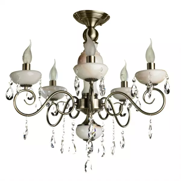 Потолочная люстра Arte Lamp ONYX RED A9591PL-5AB
