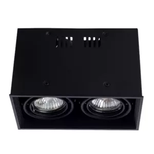 Точечный накладной светильник Arte Lamp CARDANI PICCOLO A5942PL-2BK Точечный накладной светильник Arte Lamp CARDANI PICCOLO A5942PL-2BK