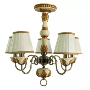 Потолочная люстра Arte Lamp BENESSERE A9570PL-5WG Потолочная люстра Arte Lamp BENESSERE A9570PL-5WG