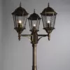 Парковый светильник Arte Lamp GENOVA A1207PA-3BN