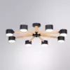 Потолочная люстра Arte Lamp TENDA A1624PL-8BK Потолочная люстра Arte Lamp TENDA A1624PL-8BK