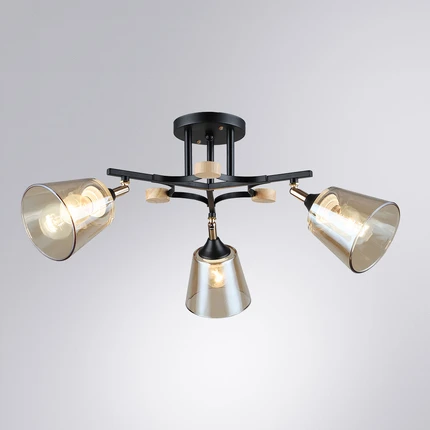 Потолочная люстра Arte Lamp GLASSY A5078PL-3BK Потолочная люстра Arte Lamp GLASSY A5078PL-3BK