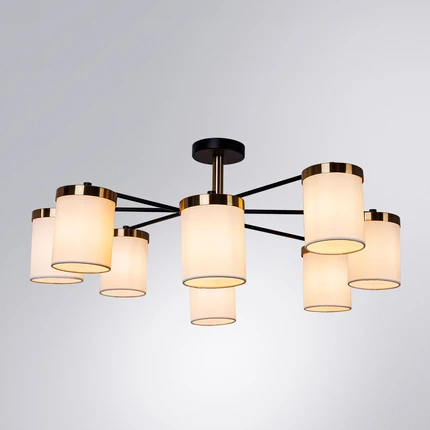 Потолочная люстра Arte Lamp MODELLO A4099PL-8BK Потолочная люстра Arte Lamp MODELLO A4099PL-8BK