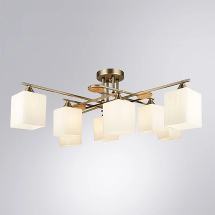 Потолочная люстра Arte Lamp LARGO A4497PL-8AB Потолочная люстра Arte Lamp LARGO A4497PL-8AB
