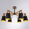 Потолочная люстра Arte Lamp THOMAS A7032PL-6BK Потолочная люстра Arte Lamp THOMAS A7032PL-6BK