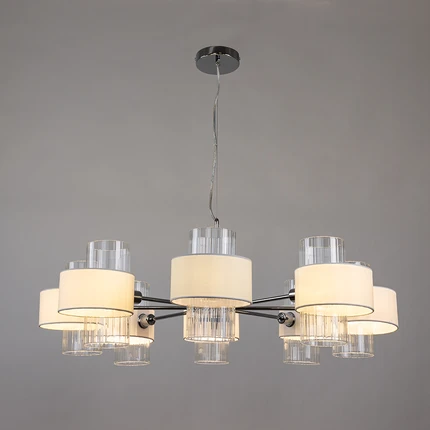 Подвесная люстра Arte Lamp FANTASIA A4076LM-8CC Подвесная люстра Arte Lamp FANTASIA A4076LM-8CC