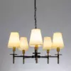 Подвесная люстра Arte Lamp RICCARDO A4075LM-5BK Подвесная люстра Arte Lamp RICCARDO A4075LM-5BK