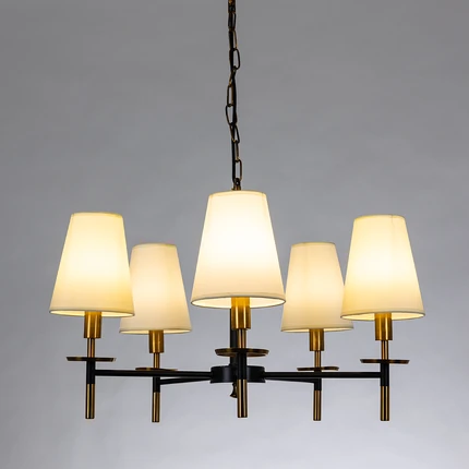 Подвесная люстра Arte Lamp RICCARDO A4075LM-5BK Подвесная люстра Arte Lamp RICCARDO A4075LM-5BK