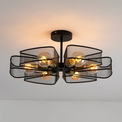 Потолочная люстра Arte Lamp MAASYM A7044PL-6BK Потолочная люстра Arte Lamp MAASYM A7044PL-6BK