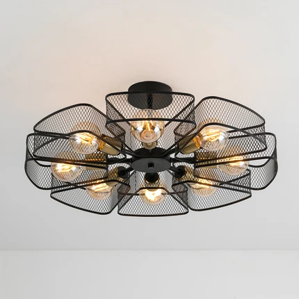 Потолочная люстра Arte Lamp MAASYM A7044PL-8BK Потолочная люстра Arte Lamp MAASYM A7044PL-8BK