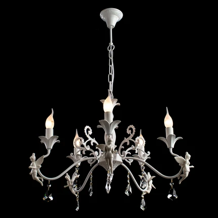 Подвесная люстра Arte Lamp ANGELINA A5349LM-5WH Подвесная люстра Arte Lamp ANGELINA A5349LM-5WH