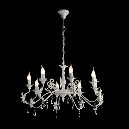 Подвесная люстра Arte Lamp ANGELINA A5349LM-8WH Подвесная люстра Arte Lamp ANGELINA A5349LM-8WH