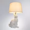 Декоративная настольная лампа Arte Lamp IZAR A4015LT-1WH Декоративная настольная лампа Arte Lamp IZAR A4015LT-1WH