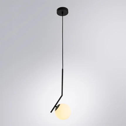 Подвесной светильник Arte Lamp BOLLA-UNICA A1924SP-1BK Подвесной светильник Arte Lamp BOLLA-UNICA A1924SP-1BK